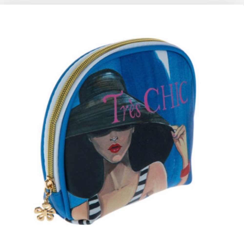 🆕 Rongrong Tres Chic Cosmetic Bag